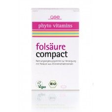 GSE Vertrieb Phyto Vitamins BIO augu folijskābe, uztura bagātinātājs, 120 tabl.